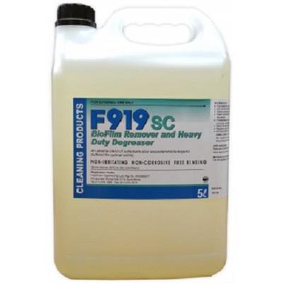 [E000389] F919 SC Biofilm Remover  & Heavy Duty Degreaser 5 L