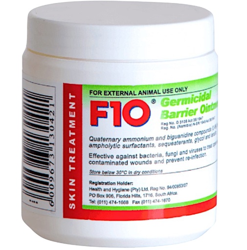 [E000401] F10 Germicidal Barrier Ointment 100 GM