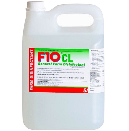 [E000416] F10 CL Farm Disinfectant 5 L