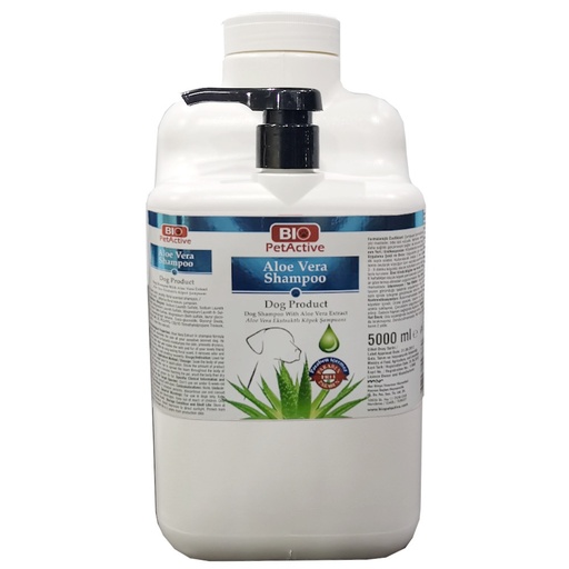 [E010807] Bio PetActive Aloe Vera Shampoo for Dogs 5L