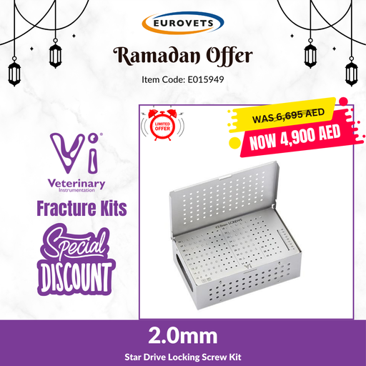 [E015949] 2mm Star Drive Locking Screw Kit