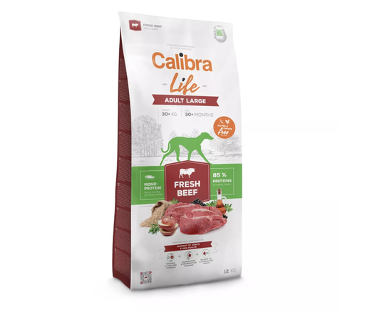[E016233] Calibra Dog Life Adult Large Fresh Beef 12kg