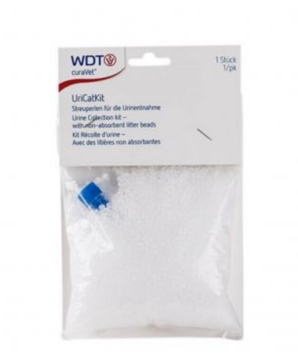 [E016468] UriCatKit, Non-Absorbent Cat Litter, 200g, Box of 6 Packs