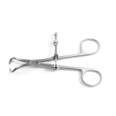 [E004372] Serrated Bone Holding Forceps 180mm-Large Grasp 12mm