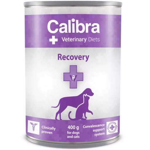 [E006438] Calibra VD Cans Dog/Cat Recovery 400g