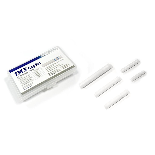 [E008007] Plastic Mouth Gag Set 5Pc