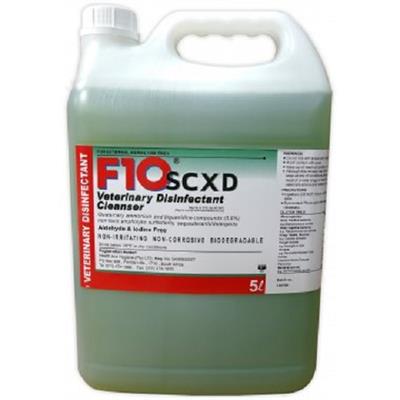 [E000387] F10 SCXD Veterinary Disinfectant Cleanser 5 L