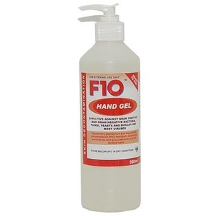 F10 Hand Gel With Pump 500 ML