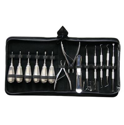 [E000702] Im3 14Pc Instrument Set Stubby Handle Elevators