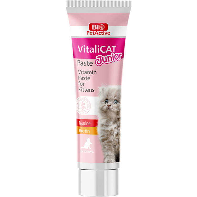 [E008731] Bio PetActive Vitalicat Junior (Multivitamin Paste for Cats) 100ml