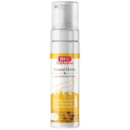 [E008740] Bio PetActive Natural Honey Dry Washing Foam Shampoo 200ml