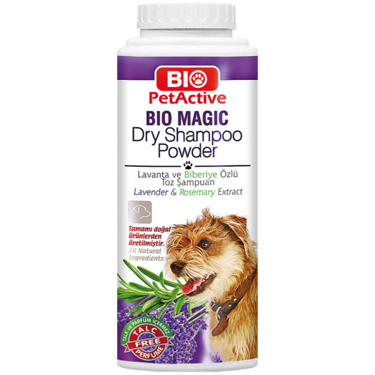 [E008741] Bio PetActive Bio Magic Dry Shampoo Powder (For Dogs) 150gm