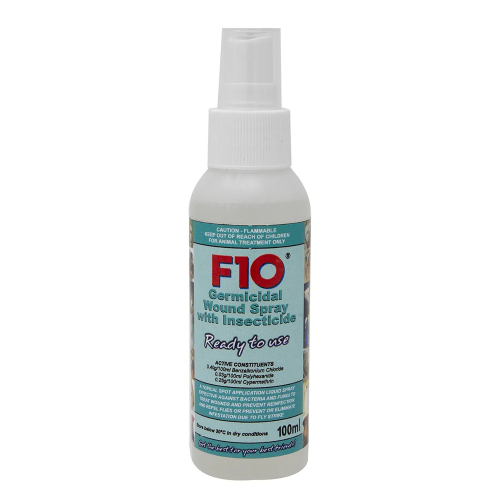 [E008881] F10 Germicidal Wound Spray with Insecticide 100 ML