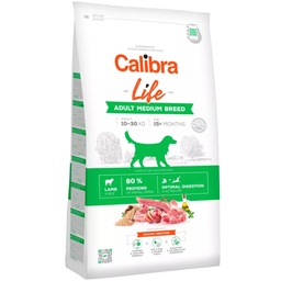 [E009936] Calibra Dog Life Adult Medium Breed Lamb 2.5kg