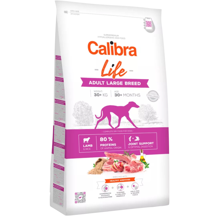 Calibra Dog Life Adult Large Breed Lamb 2.5kg