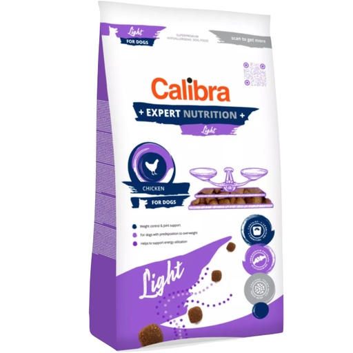 [E009948] Calibra Dog Expert Nutrition Light 2kg