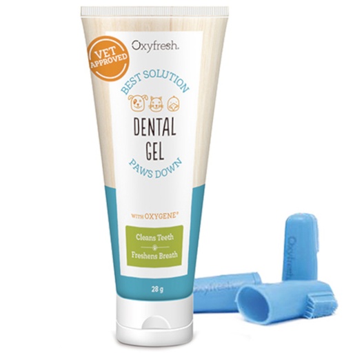 [E010015] Oxyfresh Gel 28g & Fingerbrush Kit