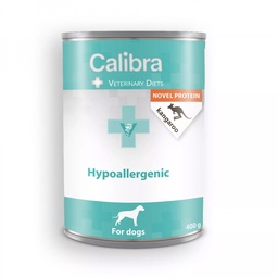 [E010109] Calibra Vd Cans Dog Hypoallergenic NP Kangaroo 400g