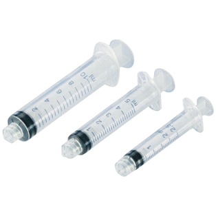Disposable 3-part Syringes Luer centre 3ml 1x100