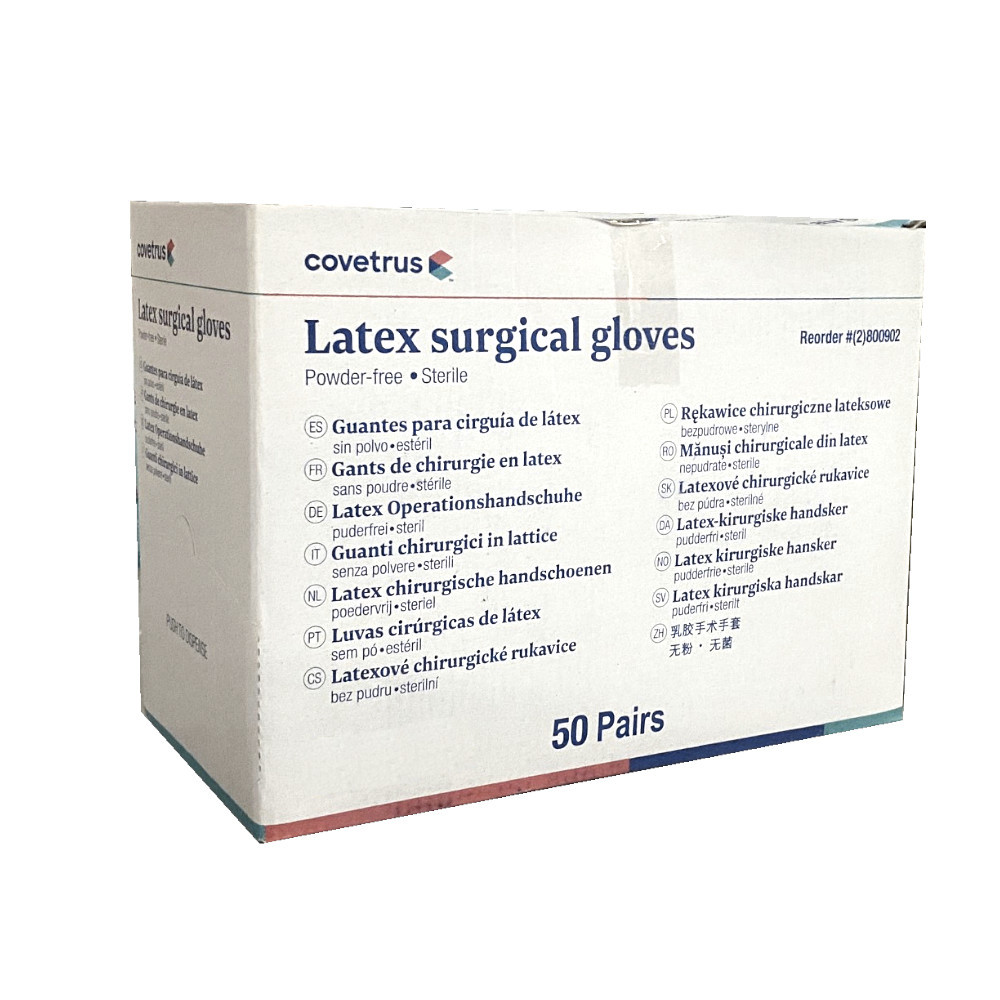 Sterile Surgeons Gloves - latex powder free - Size 7.5