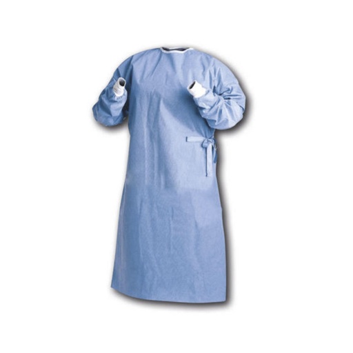 [E010400] Surgical Gown, Blue - X-Large, sterile
