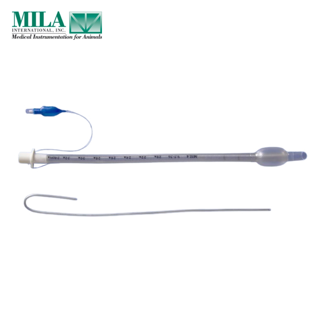 Reinforced Endotracheal Tubes with Malleable Stylet 4.5mm ID, 6.7mm OD - 20Fr x 24.5cm (9.6in)