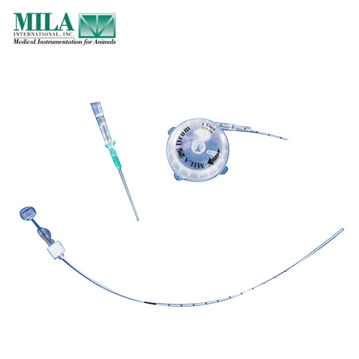 [E010475] Drum Long Line Catheter 22Ga x 20cm (8in) with 20Ga Introducer