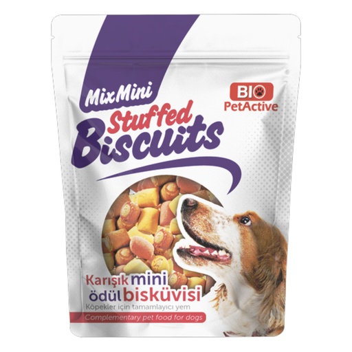 [E010763] Bio PetActive MixMini Stuffed Biscuits 200gr