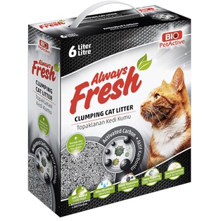 Bio PetActive Always Fresh Activated Carbon Cat Litter 6 Liters