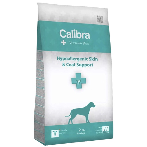 [E013374] Calibra VD Dog Hypoallergenic Skin & Coat Support 2kg