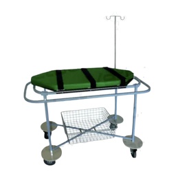 [E013632] Veterinary Cart w/ Stretcher, mattress 1200x500x900h