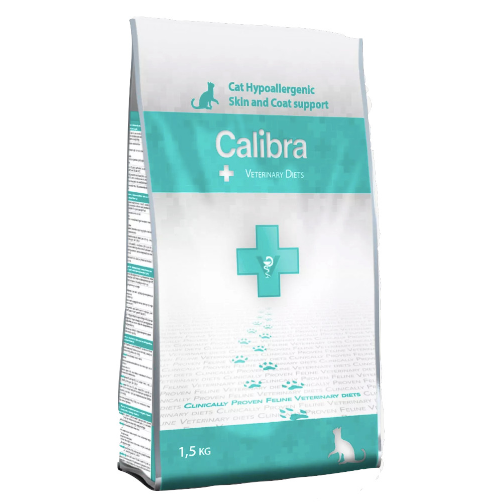 [E013745] Calibra Vd Cat Hypoallergenic Skin and Coat Support 5kg