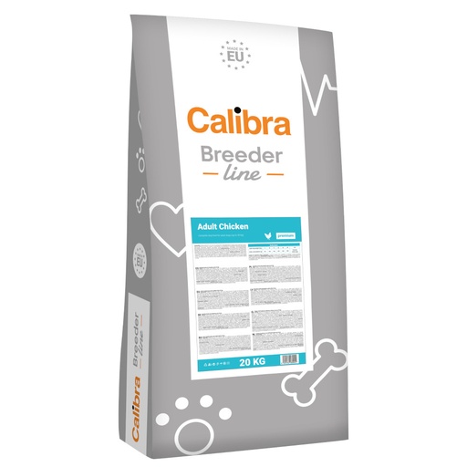 [E013753] Calibra Dog Breeder Line P Adult Chicken 20kg