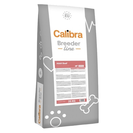 [E013757] Calibra Dog Breeder Line P Adult Beef 20kg