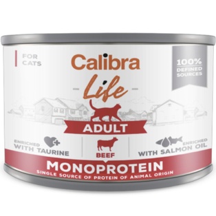 Calibra Cat Life Can Adult Beef 200g