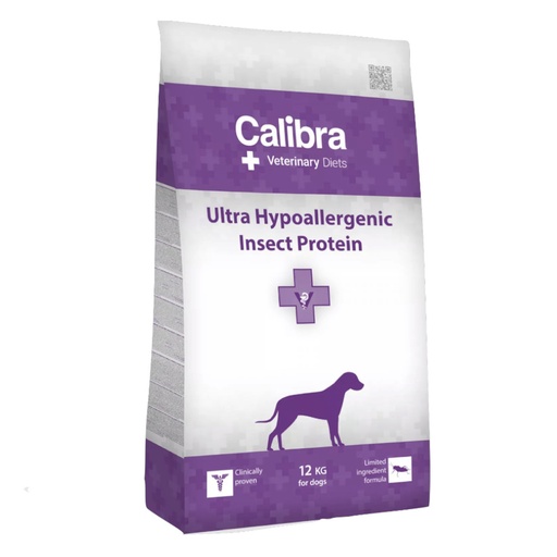 [E013791] Calibra Vd Dog Ultra-Hypoallergenic Insect 12kg