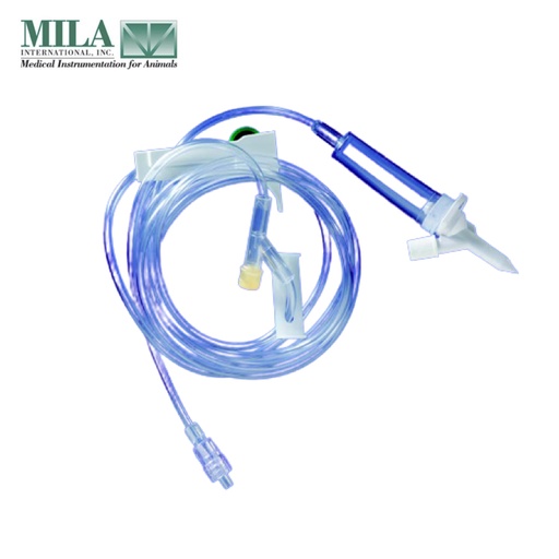[E013908] 15 Drop IV Administration Set w/Vented Spike: 76 inch tubing (190cm)