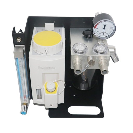 [E014208] V-1200V1 Veterinary Anaesthesia Machine w/ Mobile Trolley