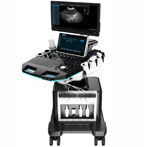 [E014268] VC-9 Trolley Veterinary Color Doppler Ultrasound Scanner w/ Convex,Linear & Micro convex Probe
