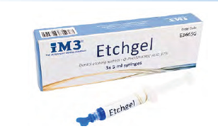 [E014302] Etchgel - 3 x 5ml Syringes with 6 tips