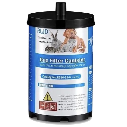 [E014989] Gas Filter Canister Large 800g 1pc