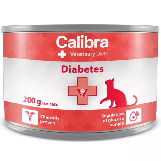 [E015147] Calibra VD Cans Cat Diabetes 200g