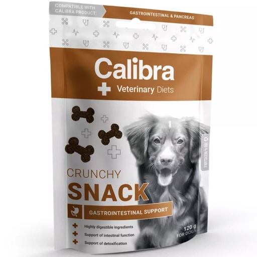 [E015151] Calibra VD Dog Crunchy Snack Gastrointestinal 120g
