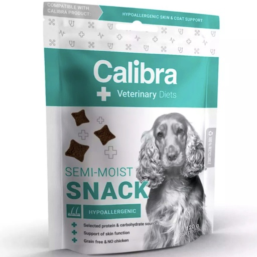 [E015152] Calibra VD Dog Semi-Moist Snack Hypoallergenic 120g