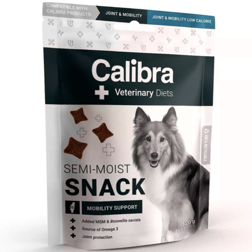 [E015153] Calibra VD Dog Semi-Moist Snack Mobility Support 120g