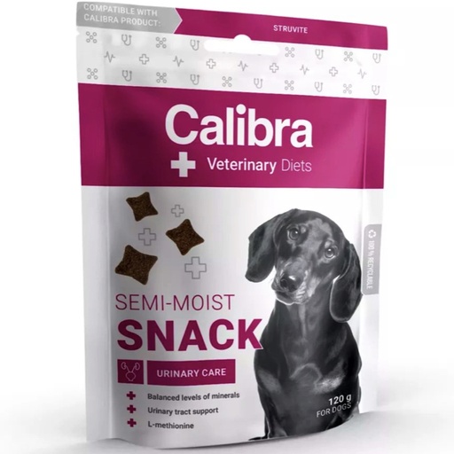 [E015154] Calibra VD Dog Semi-Moist Snack Urinary Care 120g