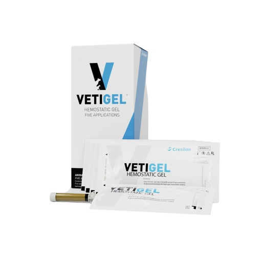 [E016073] Vetigel Haemostatic Gel 2x5ml