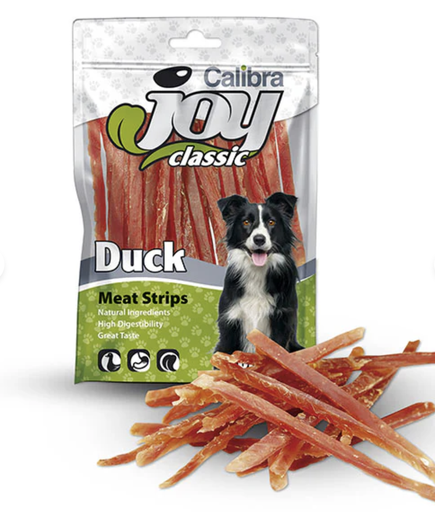 [E016227] Calibra Joy Dog Classic Duck Strips 250g