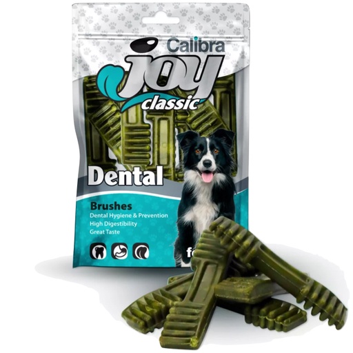 [E016229] Calibra Joy Dog Classic Dental Brushes 250g