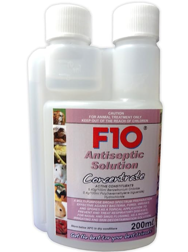 [E016588] F10 ANTISEPTIC SOLUTION CONCENTRATE 200ML